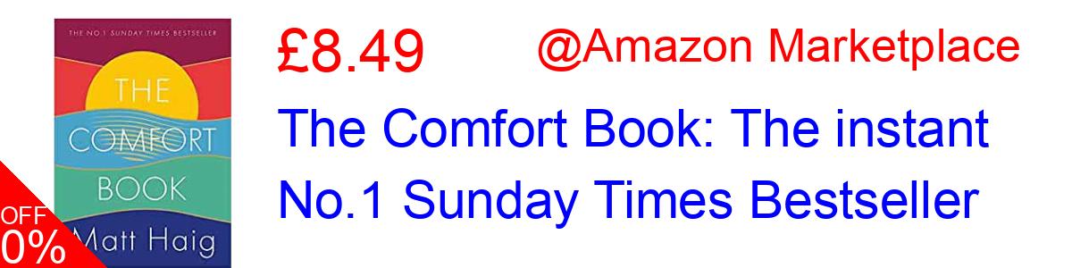 46% OFF, The Comfort Book: The instant No.1 Sunday Times Bestseller £8.49@Amazon Marketplace