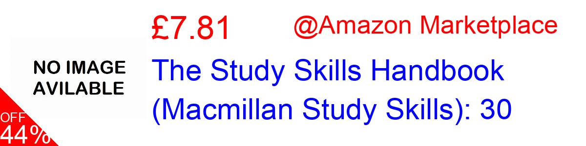 60% OFF, The Study Skills Handbook (Macmillan Study Skills): 30 £7.98@Amazon Marketplace